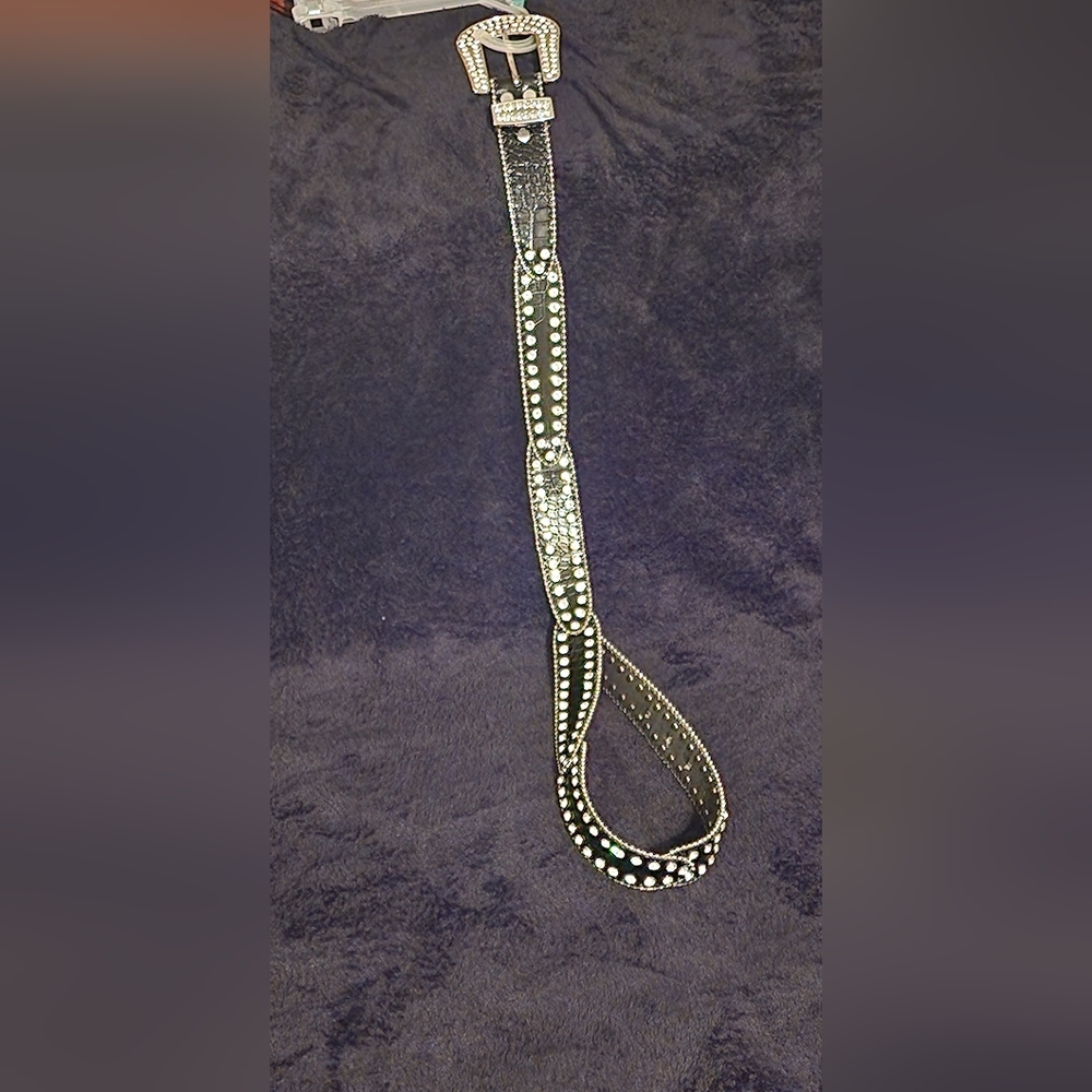 Rhinestones cowgirl belt